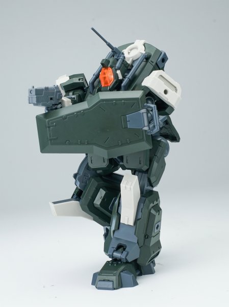 画像31: SHEIK MAINLAND ULTRA ACTION TROOPERシリーズ 轟魔(ごうま) 1/144スケール プラスチックモデルキット (レッド / グリーン) (31)