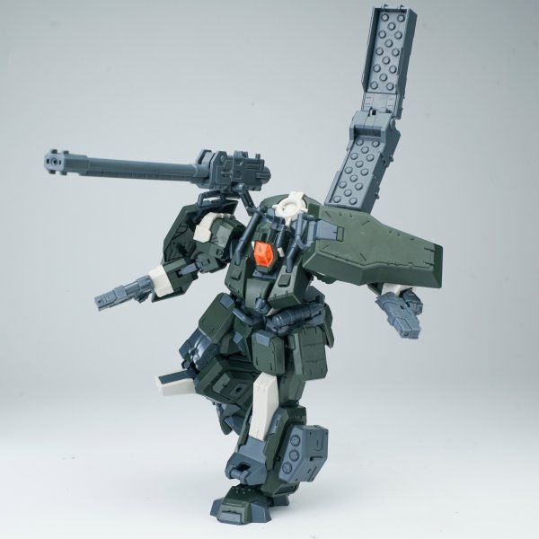 画像39: SHEIK MAINLAND ULTRA ACTION TROOPERシリーズ 轟魔(ごうま) 1/144スケール プラスチックモデルキット (レッド / グリーン) (39)