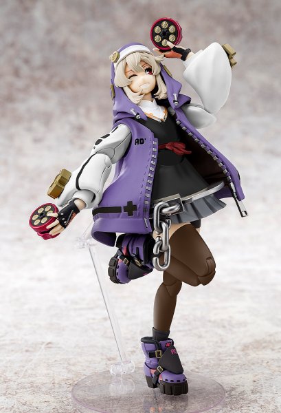 画像3: GUILTY GEAR -STRIVE- ブリジット 可動プラスチックモデルキット PURPLE COLOR ver. (3)