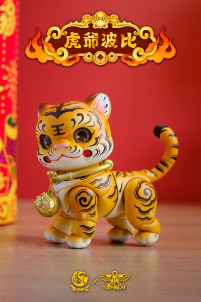 画像17: TOYSCOMIC×BLACKBOX 虎爺(フーイエ)ボビイ ノンスケール 可動フィギュア (イエロー / ブラック) (17)