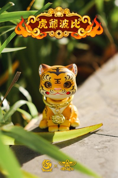 画像2: TOYSCOMIC×BLACKBOX 虎爺(フーイエ)ボビイ ノンスケール 可動フィギュア (イエロー / ブラック) (2)