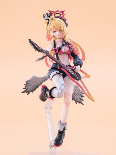 画像3: 次元具象(EXSSRION) 魔音天使 星川ネコ 1/12スケール可動フィギュア (黄色髪Ver. / 緑髪Ver.) (3)