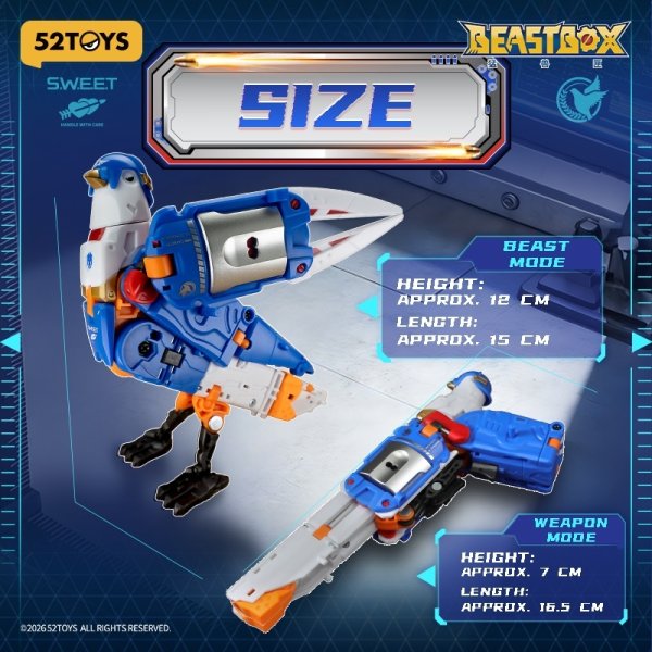 画像6: 52TOYS BEASTBOX BB-76 LOVEGUN(ラブガン) (6)