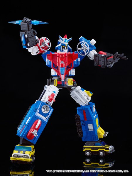 画像8: MODEROID 『機甲艦隊ダイラガーXV』 ダイラガーXV (8)