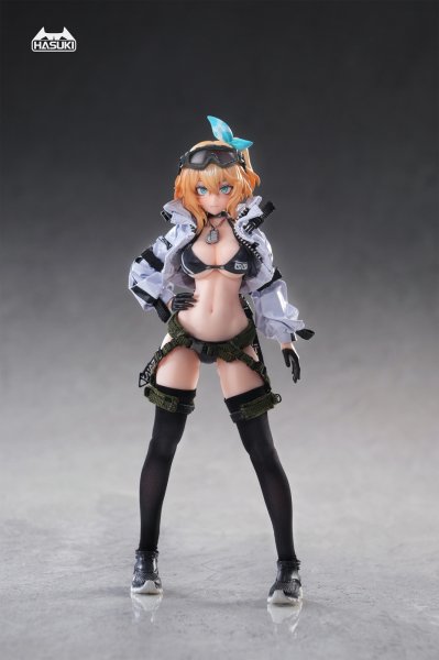 画像1: HASUKI POCKET ART シリーズ PA012 CARDINAL BLADE(カーディナル・ブレード)メリナ 1/12スケール可動フィギュア (1)