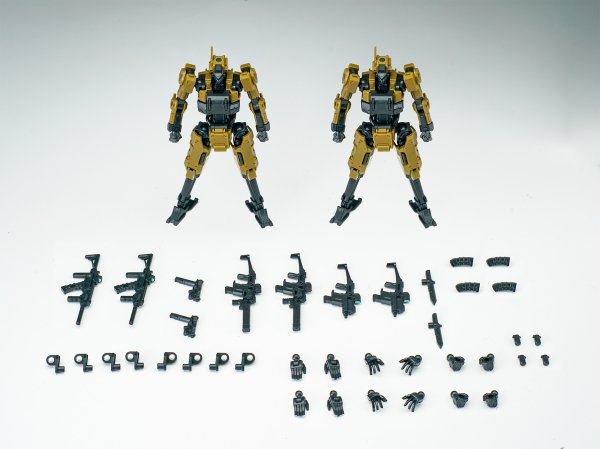 画像12: SHEIK MAINLAND 3 min project(スリーミニッツプロジェクト)シリーズ FENRIR(フェンリル) 1/18スケールプラスチックモデルキット (ブルー / メタリックブラック / イエロー / グレー / グリーン) (12)