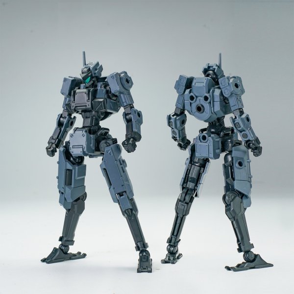 画像17: SHEIK MAINLAND 3 min project(スリーミニッツプロジェクト)シリーズ FENRIR(フェンリル) 1/18スケールプラスチックモデルキット (ブルー / メタリックブラック / イエロー / グレー / グリーン) (17)