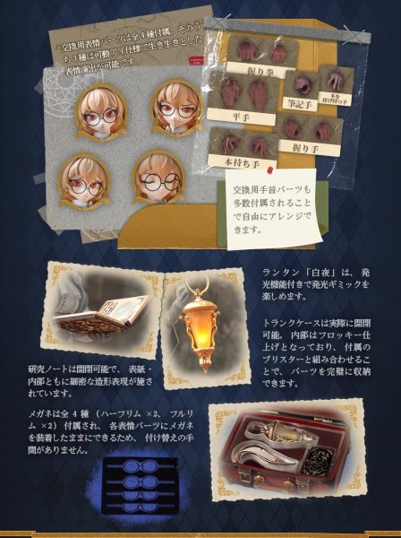 画像4: LADo TOYS ERA-005 MARGARET(マーガレット) 研究員Ver. 1/12スケール可動フィギュア (4)