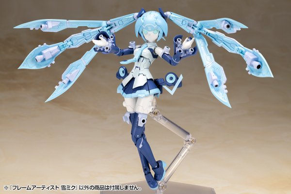 画像6: 『フレームアームズ』 フレームアーティスト 雪ミク (6)