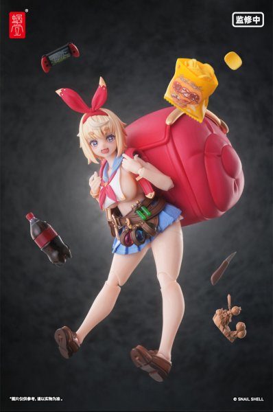 画像2: SNAIL SHELL(蝸之殻) RPGEX-06 冒険者 スネイル 1/12スケール可動フィギュア (2)