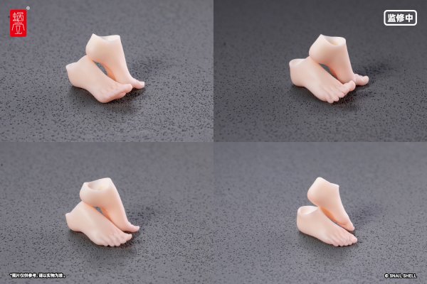 画像1: SNAIL SHELL(蝸之殻) RPGEX-06 冒険者 スネイル 1/12スケール可動フィギュア専用オプションフットパーツセット (1)