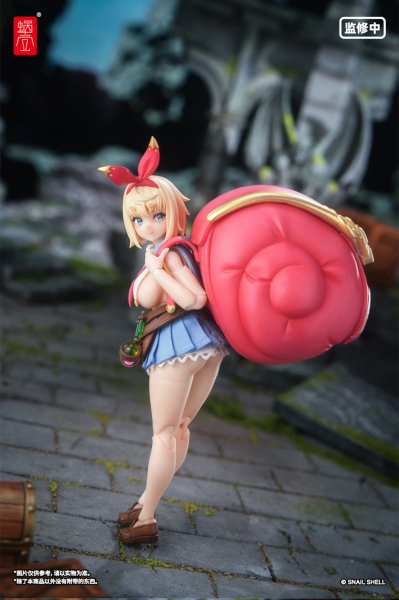 画像13: SNAIL SHELL(蝸之殻) RPGEX-06 冒険者 スネイル 1/12スケール可動フィギュア (13)