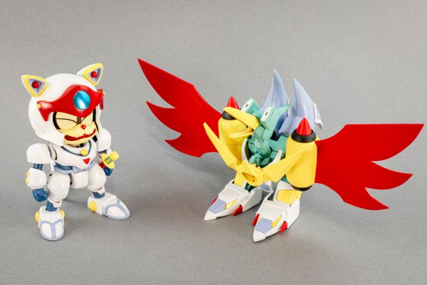 画像24: 『キャッ党忍伝てやんでえ』 ヤッ太郎＆トリツックン プラモデルキット (24)