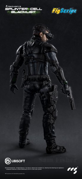 画像3: CCSTOYS FigScriptシリーズ Splinter Cell(スプリンターセル) Sam Fisher(サム・フィッシャー) 1/12スケール可動フィギュア (3)