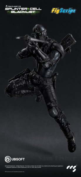 画像5: CCSTOYS FigScriptシリーズ Splinter Cell(スプリンターセル) Sam Fisher(サム・フィッシャー) 1/12スケール可動フィギュア (5)