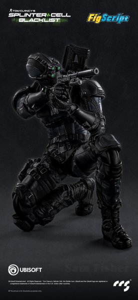 画像8: CCSTOYS FigScriptシリーズ Splinter Cell(スプリンターセル) Sam Fisher(サム・フィッシャー) 1/12スケール可動フィギュア (8)