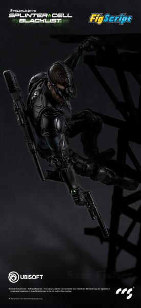 画像10: CCSTOYS FigScriptシリーズ Splinter Cell(スプリンターセル) Sam Fisher(サム・フィッシャー) 1/12スケール可動フィギュア (10)