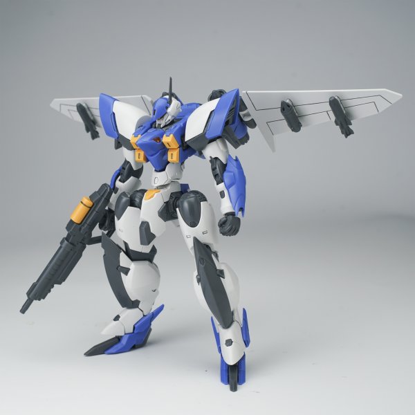 画像20: SHEIK MAINLAND ULTRA ACTION TROOPERシリーズ 雲雀(ひばり) 1/144スケール プラスチックモデルキット (ブラック×ゴールドVer. / ブルー×ホワイトVer.) (20)