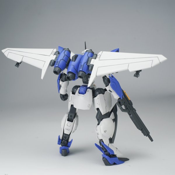 画像22: SHEIK MAINLAND ULTRA ACTION TROOPERシリーズ 雲雀(ひばり) 1/144スケール プラスチックモデルキット (ブラック×ゴールドVer. / ブルー×ホワイトVer.) (22)