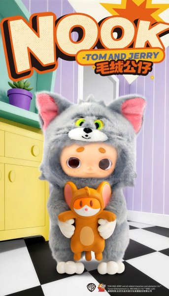 画像1: 52TOYS NOOK×トムとジェリー ぬいぐるみ (1)
