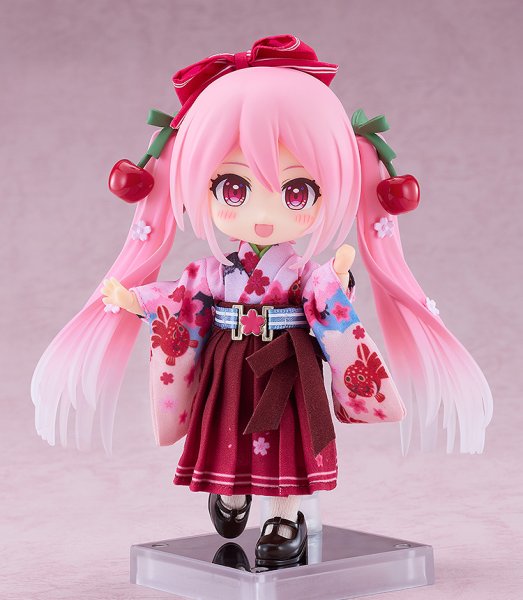 画像4: ねんどろいどどーる おようふくセット 桜ミク ひろはこ 2025Ver.（弘前） (4)
