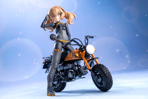 画像18: 『メガミデバイス』 PUNI☆MOFU レーシングトゥ with Honda Z50J-1 モンキー (18)