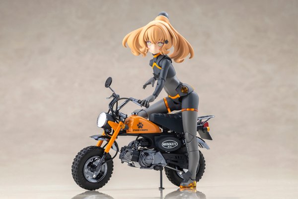 画像4: 『メガミデバイス』 PUNI☆MOFU レーシングトゥ with Honda Z50J-1 モンキー (4)