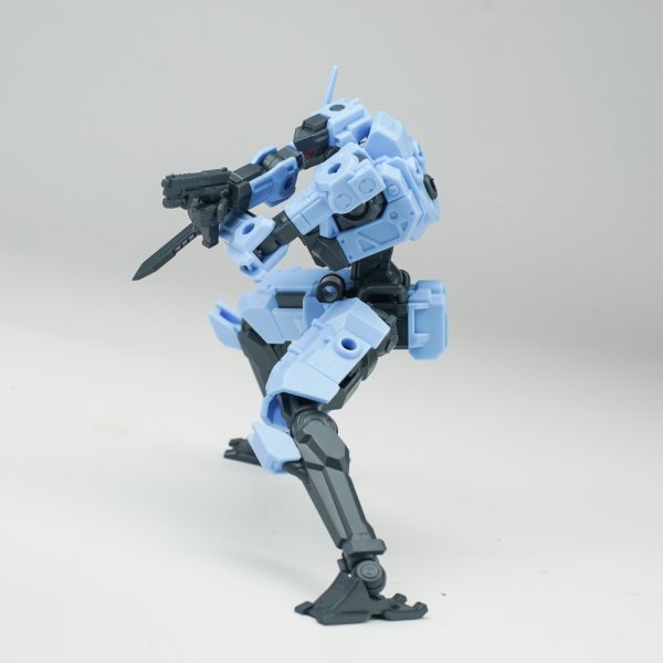 画像28: SHEIK MAINLAND 3 min project(スリーミニッツプロジェクト)シリーズ FENRIR(フェンリル) 1/18スケールプラスチックモデルキット (レッド / オレンジ / ホワイト / 水色) (28)
