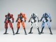 画像15: SHEIK MAINLAND 3 min project(スリーミニッツプロジェクト)シリーズ FENRIR(フェンリル) 1/18スケールプラスチックモデルキット (レッド / オレンジ / ホワイト / 水色) (15)