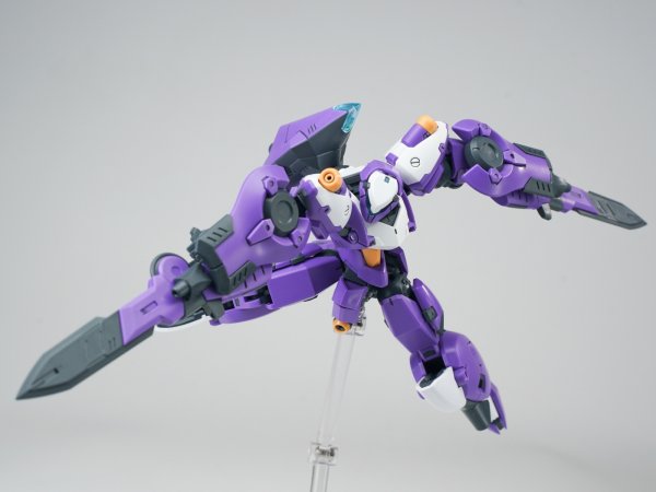 画像29: SHEIK MAINLAND ULTRA ACTION TROOPERシリーズ Franz-α(フランツアルファ) 1/144スケールプラスチックモデルキット (ホワイト×ブルー / レッド×ホワイト / ブラック×ブルー / パープル×ホワイト) (29)