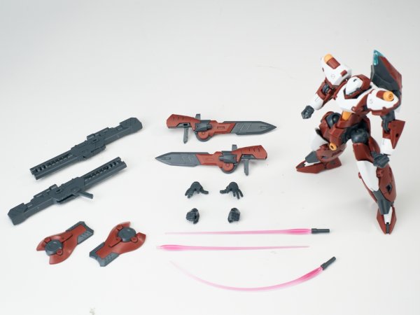 画像13: SHEIK MAINLAND ULTRA ACTION TROOPERシリーズ Franz-α(フランツアルファ) 1/144スケールプラスチックモデルキット (ホワイト×ブルー / レッド×ホワイト / ブラック×ブルー / パープル×ホワイト) (13)