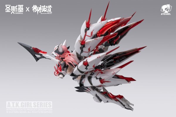 画像19: SOSKILL×EASTERN MODEL 九尾の狐 妲己 1/12スケールプラスチックモデルキット (19)