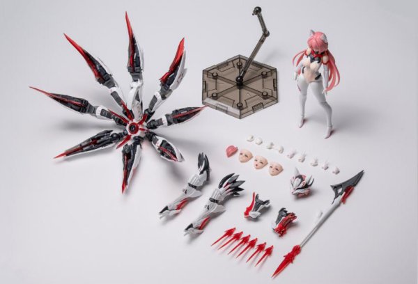 画像20: SOSKILL×EASTERN MODEL 九尾の狐 妲己 1/12スケールプラスチックモデルキット (20)