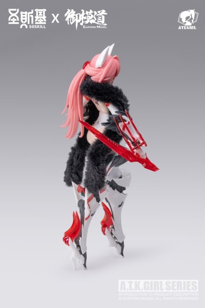 画像12: SOSKILL×EASTERN MODEL 九尾の狐 妲己 1/12スケールプラスチックモデルキット (12)
