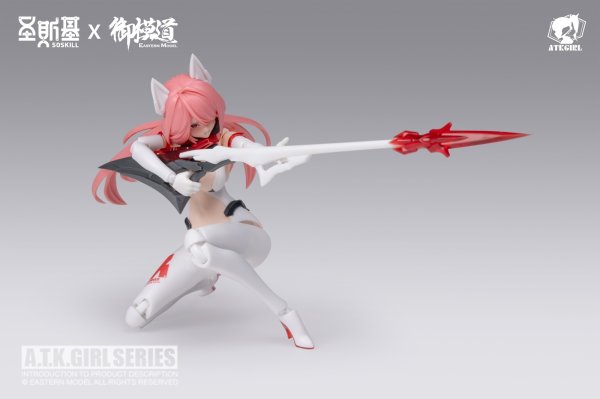 画像8: SOSKILL×EASTERN MODEL 九尾の狐 妲己 1/12スケールプラスチックモデルキット (8)