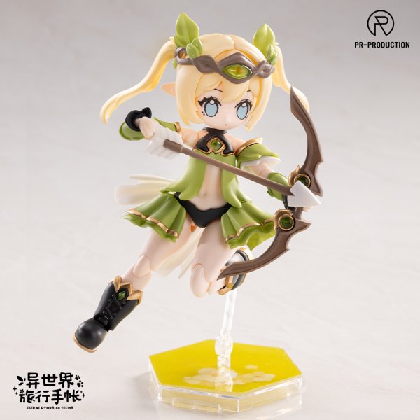 画像3: PR Production 異世界旅行の手帳シリーズ 新人レンジャー レベッカ・ヒル プラスチックモデルキット (3)