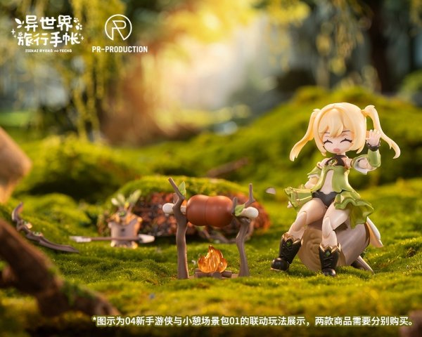 画像10: PR Production 異世界旅行の手帳シリーズ 新人レンジャー レベッカ・ヒル プラスチックモデルキット (10)