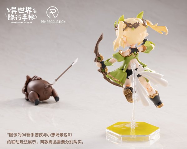 画像5: PR Production 異世界旅行の手帳シリーズ 新人レンジャー レベッカ・ヒル プラスチックモデルキット (5)