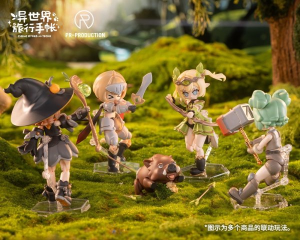 画像15: PR Production 異世界旅行の手帳シリーズ 新人レンジャー レベッカ・ヒル プラスチックモデルキット (15)