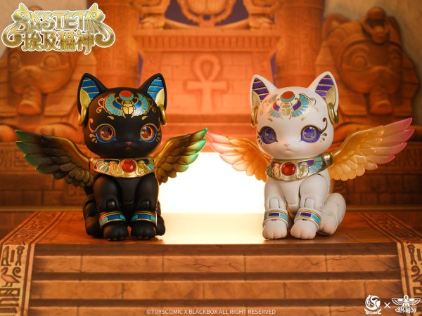 画像28: 【再販】TOYSCOMIC×BLACKBOX Bastet(バステト)ノンスケール 可動フィギュア(ブラック) (28)