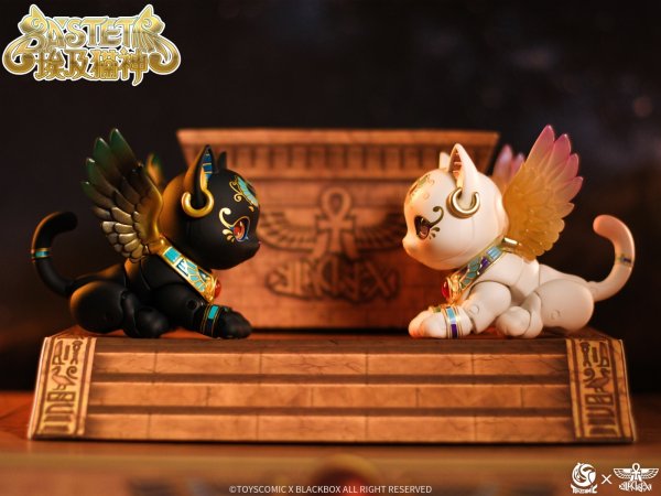 画像32: 【再販】TOYSCOMIC×BLACKBOX Bastet(バステト)ノンスケール 可動フィギュア(ブラック) (32)