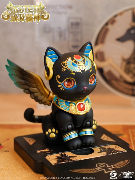 画像7: 【再販】TOYSCOMIC×BLACKBOX Bastet(バステト)ノンスケール 可動フィギュア(ブラック) (7)