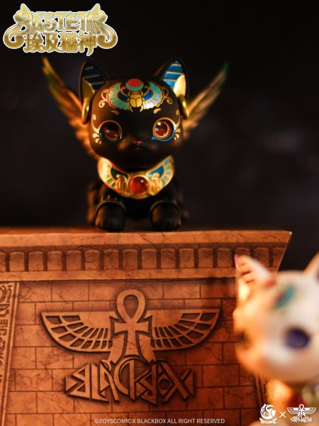 画像27: 【再販】TOYSCOMIC×BLACKBOX Bastet(バステト)ノンスケール 可動フィギュア(ブラック) (27)