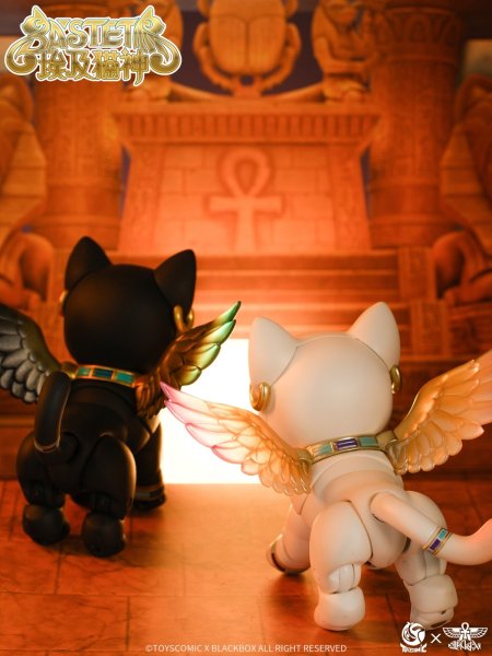 画像20: 【再販】TOYSCOMIC×BLACKBOX Bastet(バステト)ノンスケール 可動フィギュア(ホワイト) (20)