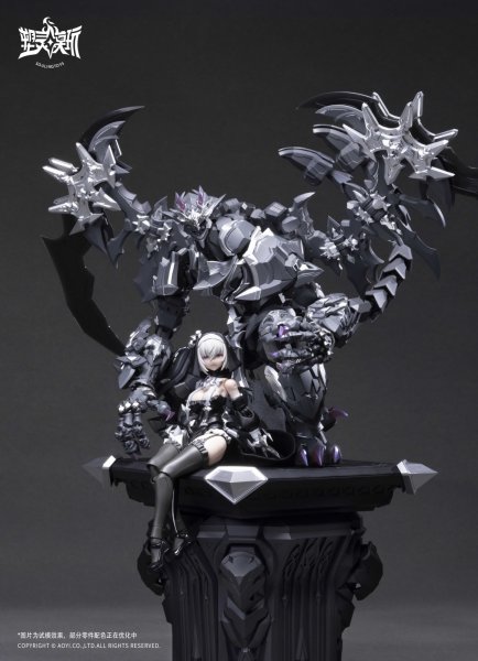 画像2: SOULINGTOYS AUDO・RESTORE HEART(オード・リストアハート)シリーズ SL-AD-02 黒月の罪(こくげつのつみ) プラスチックモデルキット (2)