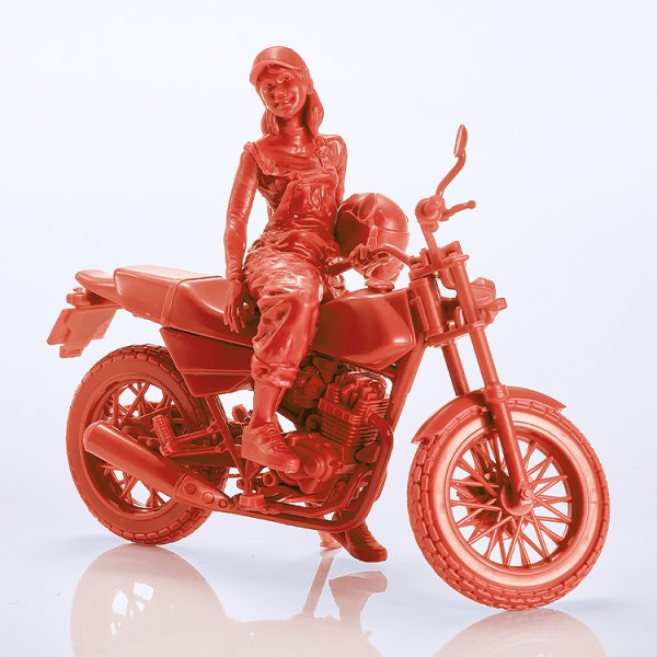 画像2: PLAMAX MF-103 Rider's portrait Honda FTR 223  (2)