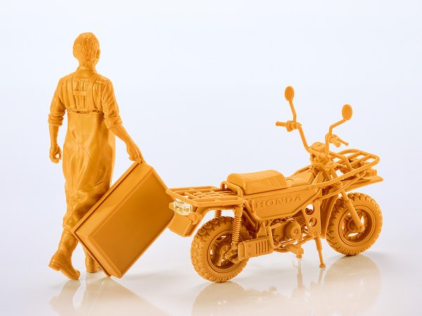 画像3: PLAMAX MF-104 Rider's portrait Honda MOTRA  (3)