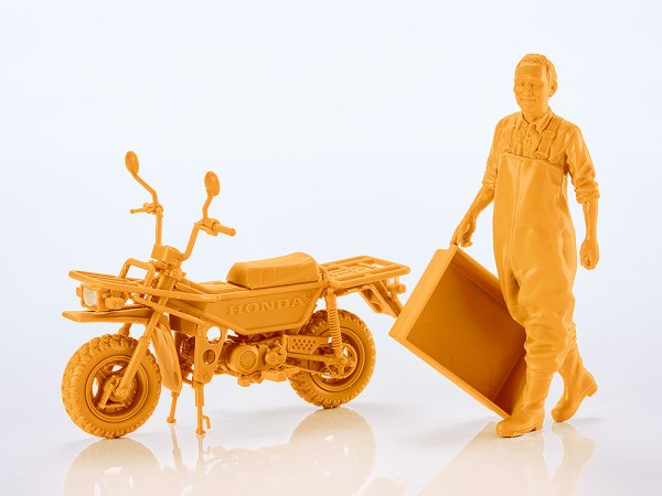 画像2: PLAMAX MF-104 Rider's portrait Honda MOTRA  (2)