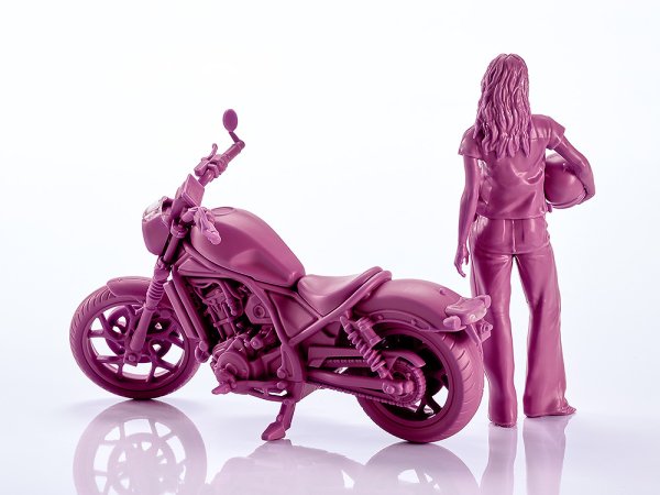 画像5: PLAMAX MF-101 Rider's portrait Honda Rebel 1100  (5)