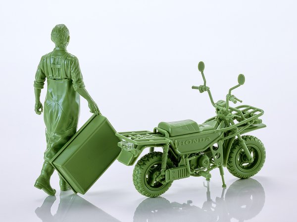 画像5: PLAMAX MF-104 Rider's portrait Honda MOTRA  (5)
